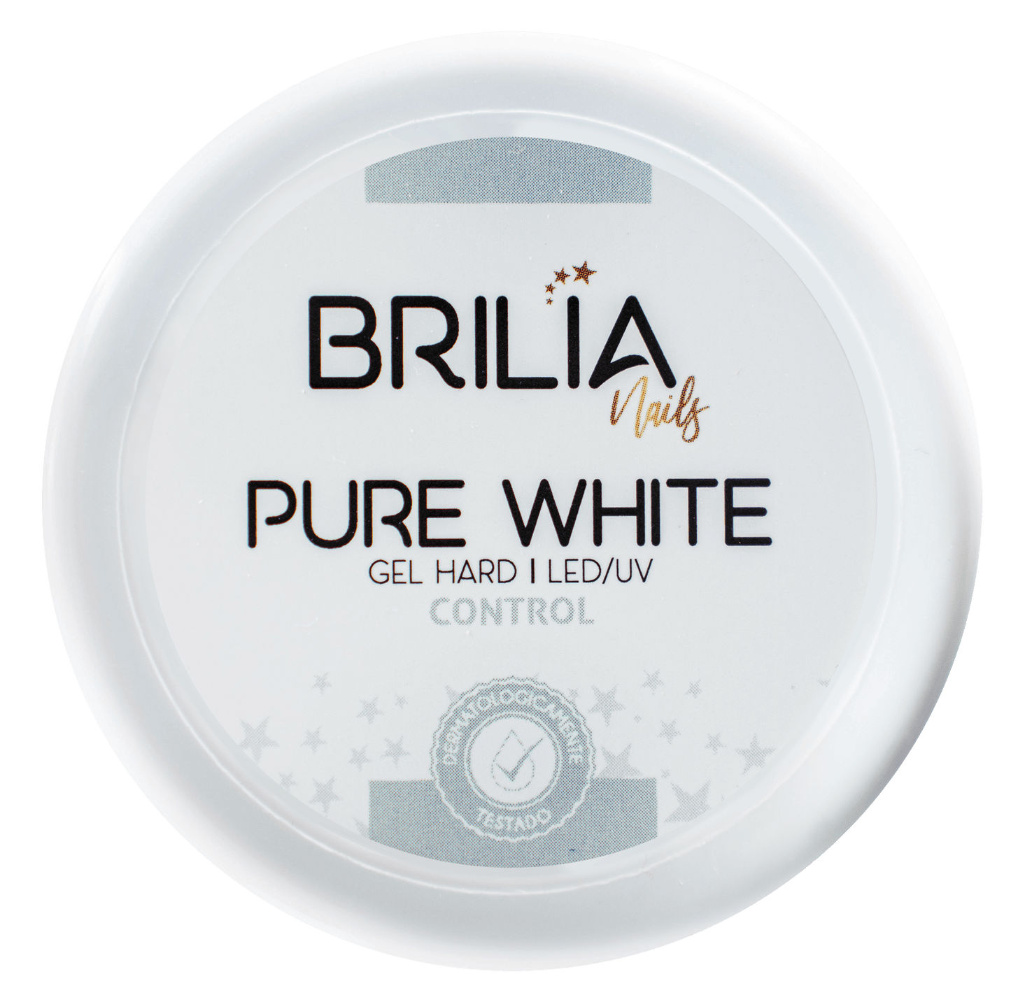 GEL CONTROL PURE WHITE 25G BRILIA NAILS