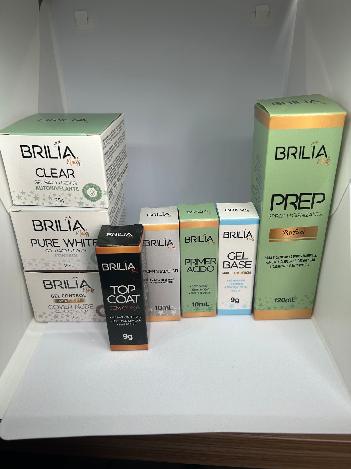 Kit Iniciante Brilia Nails