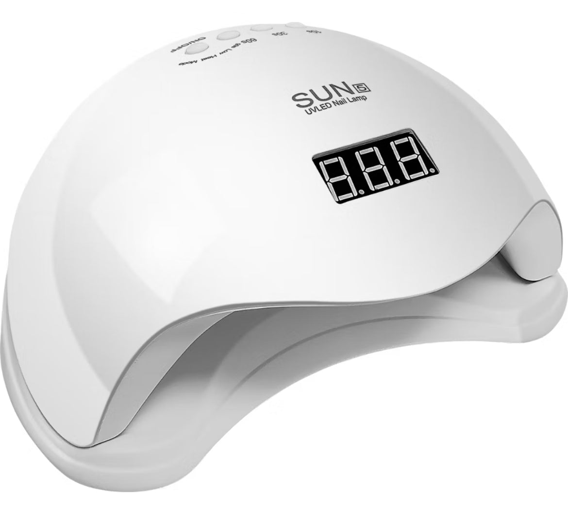 CABINE DE LED UV SUN5 48W BRANCA VISOR 24LEDS