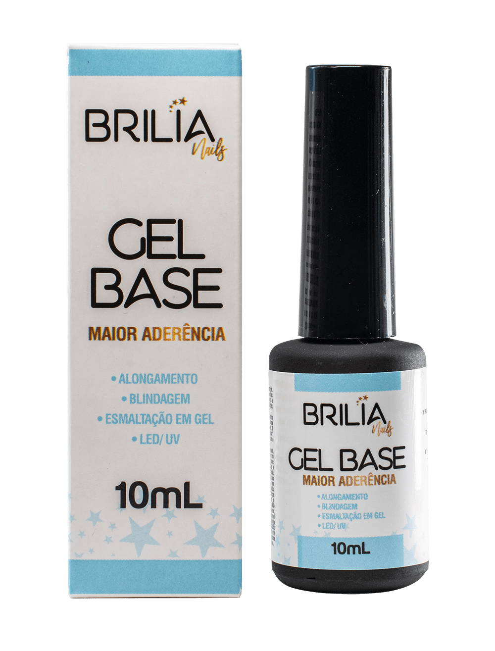 GEL BASE PINCEL 9G BRILIA NAILS