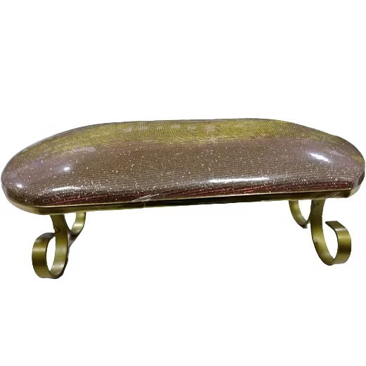 APOIO DE MÃO LUXO - BASE DE FERRO