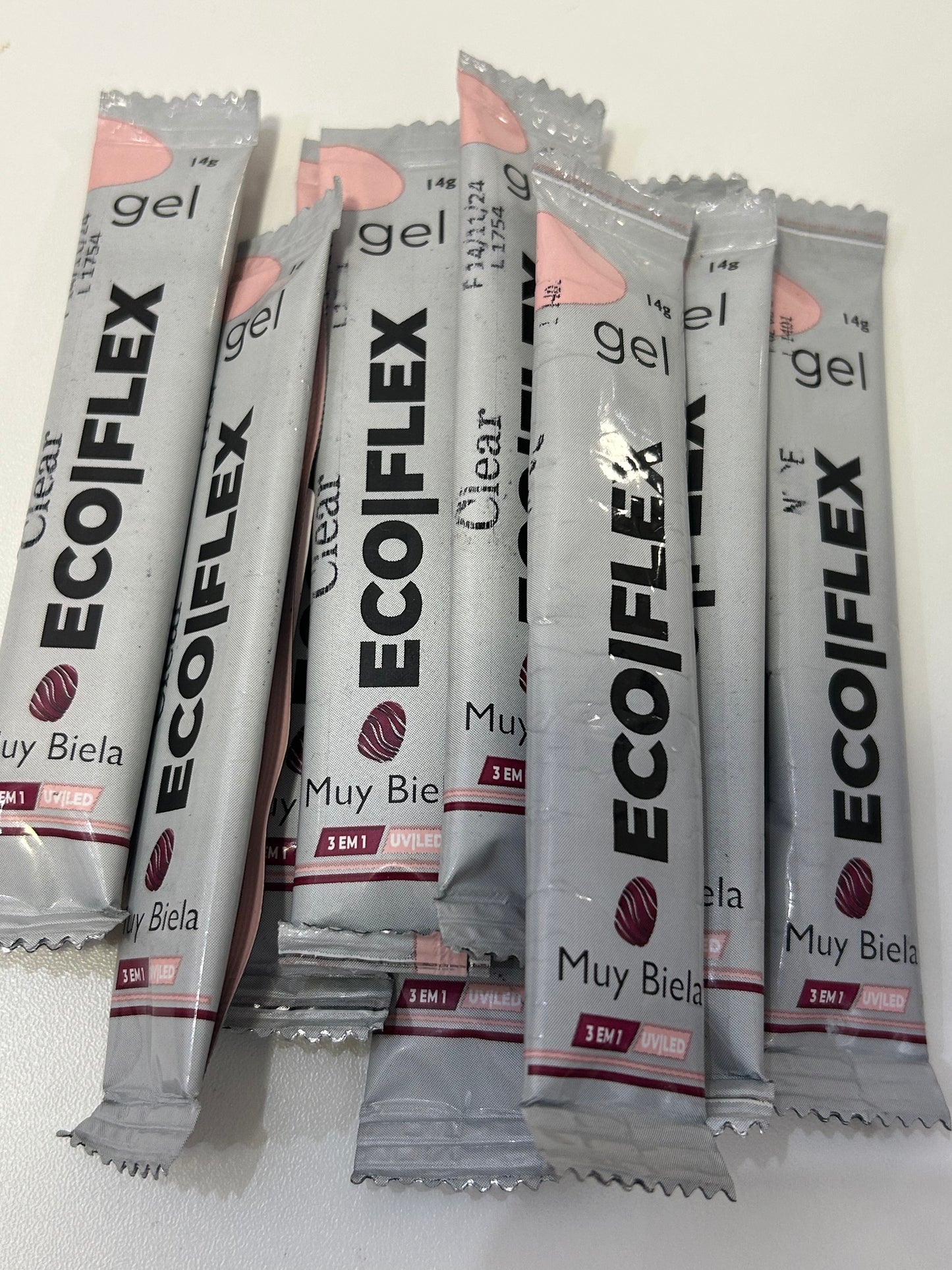 Sache Gel Eco-Flex Clear Muy Biela 14g