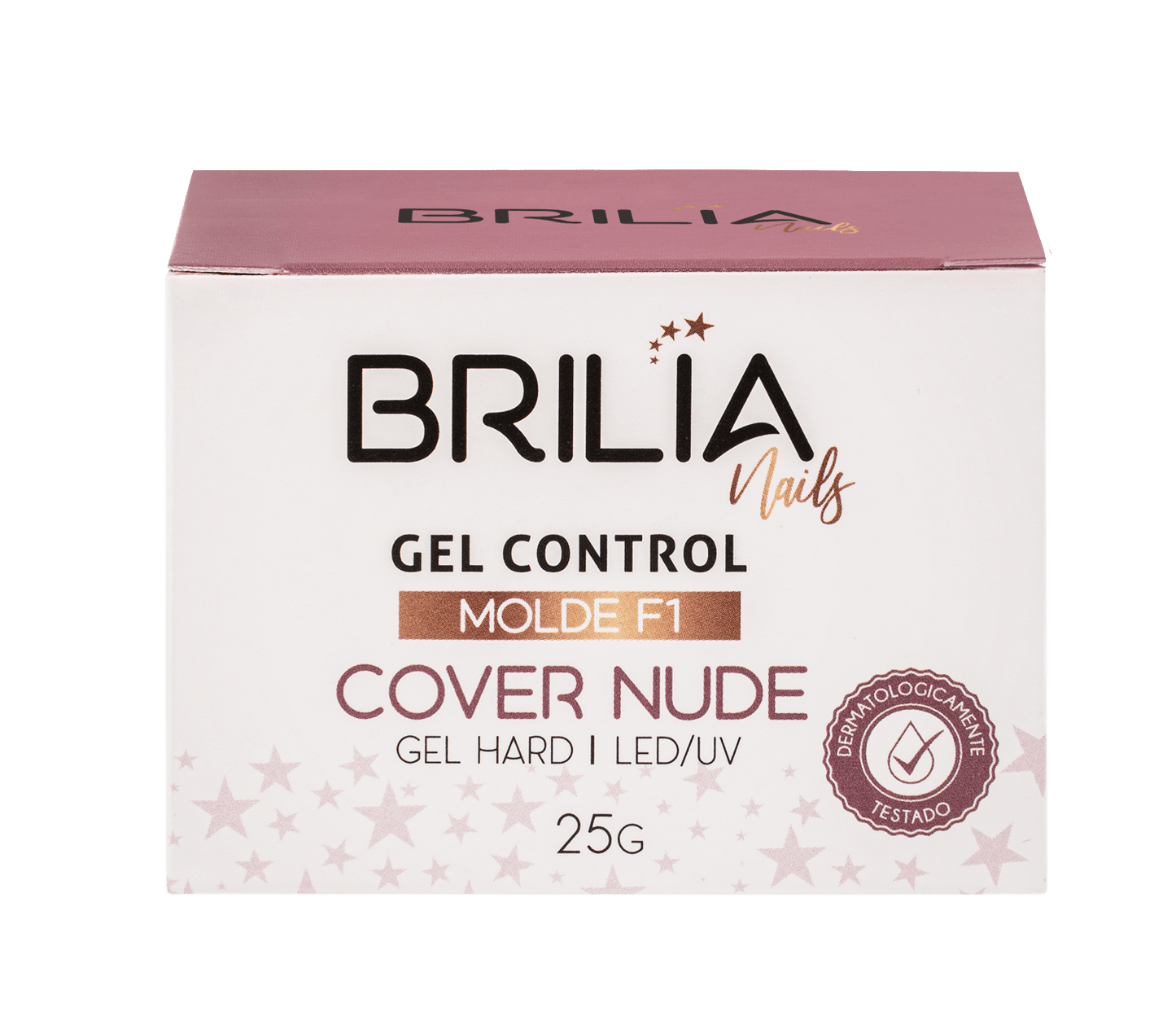 GEL CONTROL COVER NUDE MOLDE F1 25G BRILIA NAILS