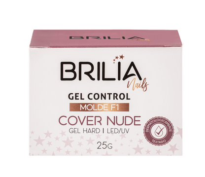 GEL CONTROL COVER NUDE MOLDE F1 25G BRILIA NAILS