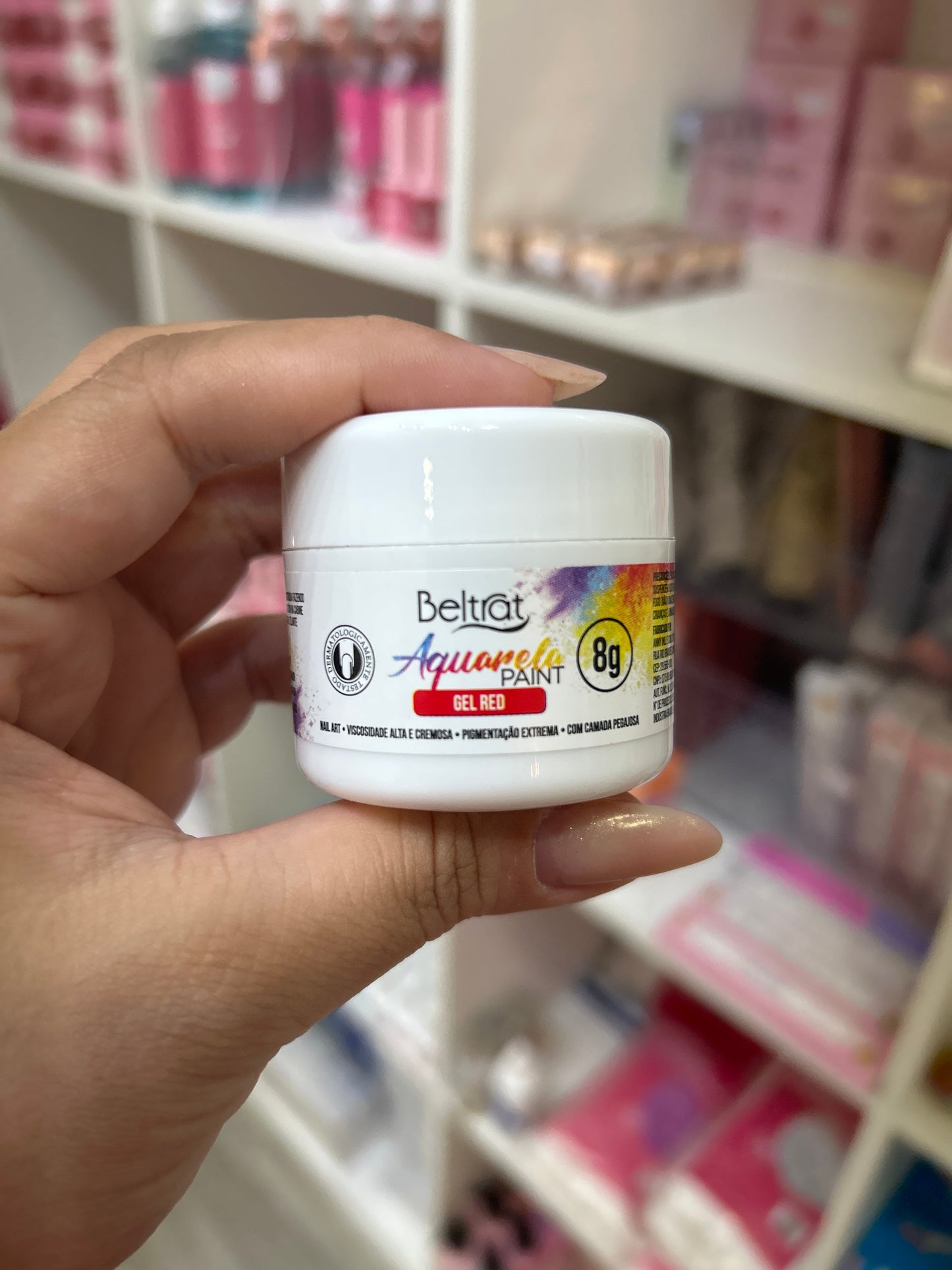 GEL AQUARELA PAINT RED BELTRAT