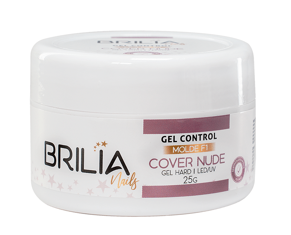 GEL CONTROL COVER NUDE MOLDE F1 25G BRILIA NAILS