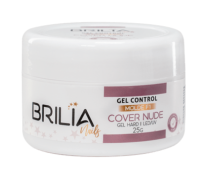 GEL CONTROL COVER NUDE MOLDE F1 25G BRILIA NAILS