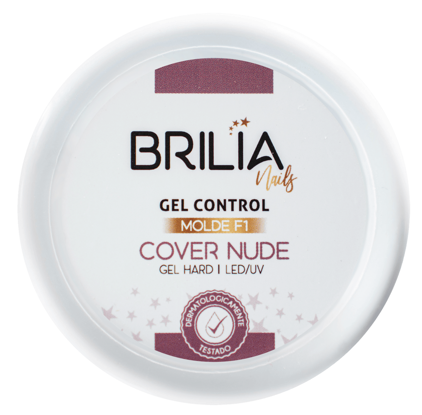 GEL CONTROL COVER NUDE MOLDE F1 25G BRILIA NAILS