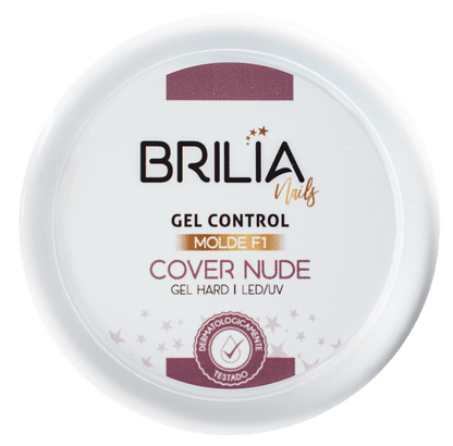 GEL CONTROL COVER NUDE MOLDE F1 25G BRILIA NAILS