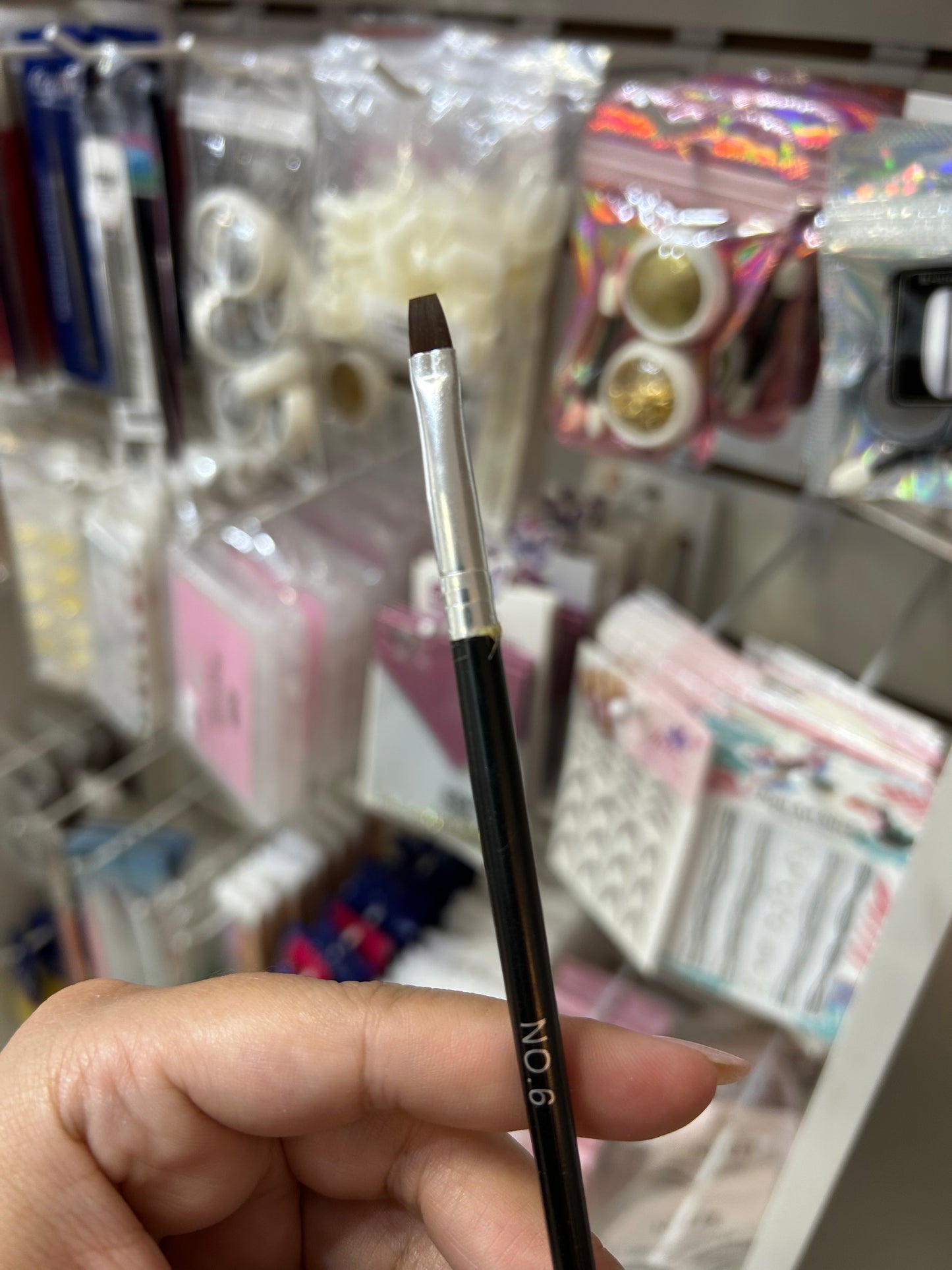 PINCEL NUMERO 6 PRETO