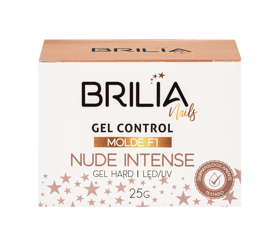 GEL CONTROL NUDE INTENSE MOLDE F1 25G BRILIA NAILS
