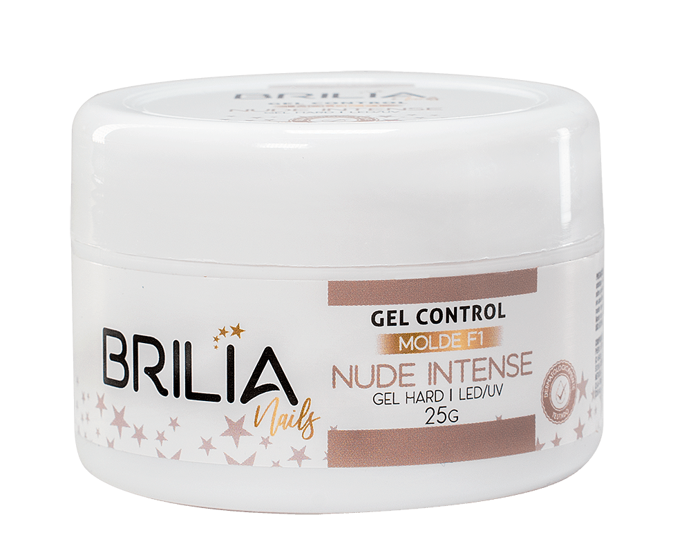 GEL CONTROL NUDE INTENSE MOLDE F1 25G BRILIA NAILS