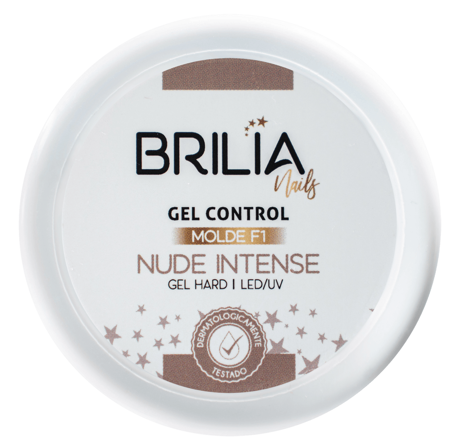 GEL CONTROL NUDE INTENSE MOLDE F1 25G BRILIA NAILS