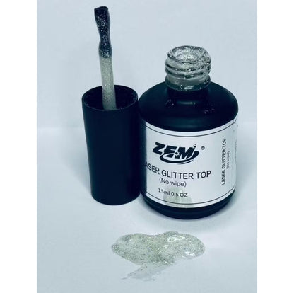 TOP COAT ZEM DE GLITTER LASER FURTACOR