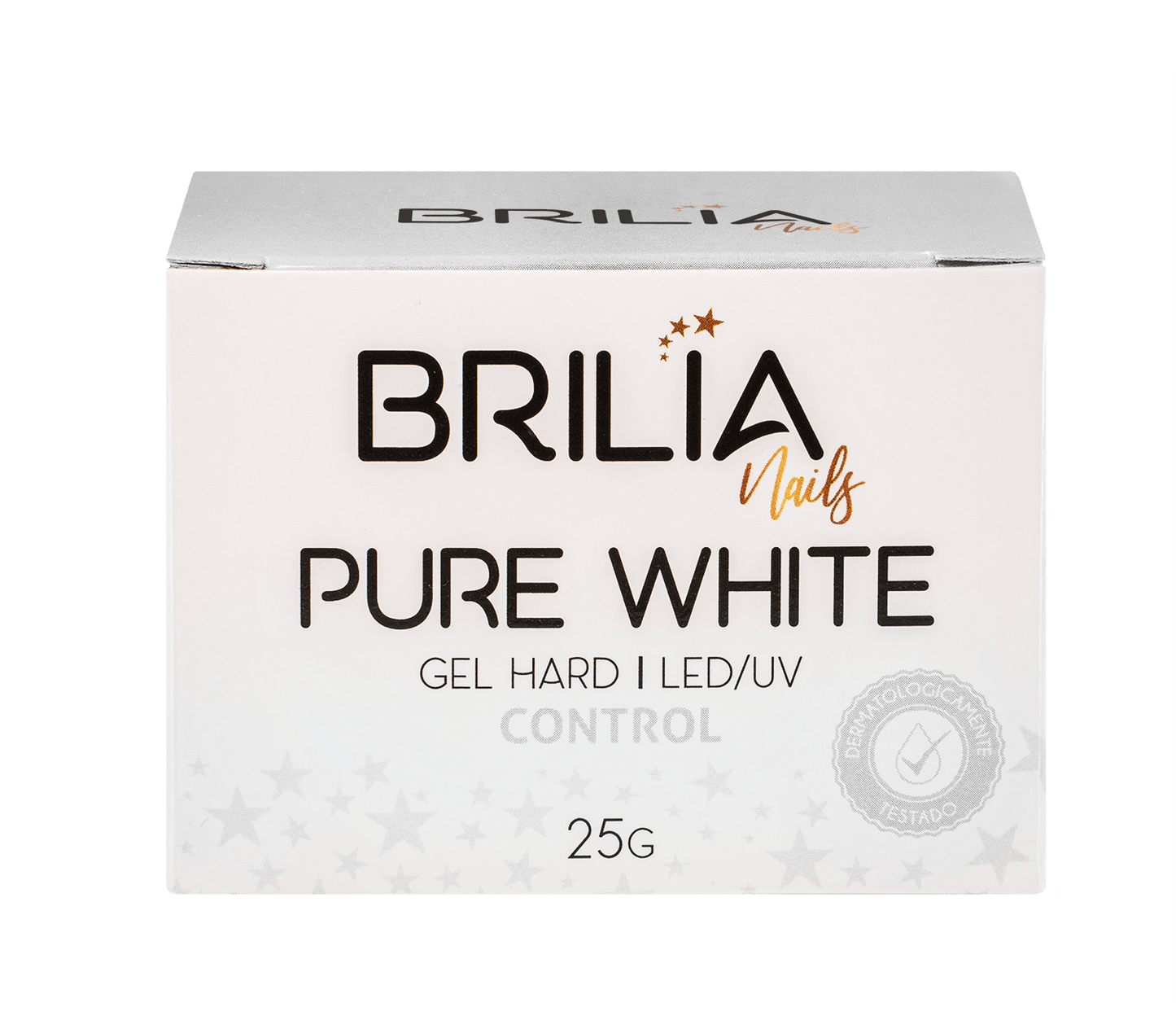 GEL CONTROL PURE WHITE 25G BRILIA NAILS
