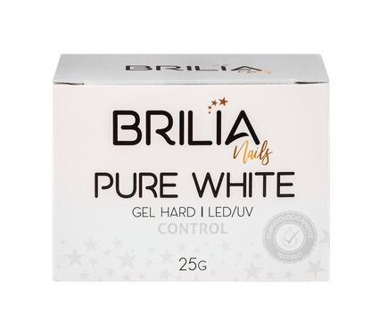 GEL CONTROL PURE WHITE 25G BRILIA NAILS