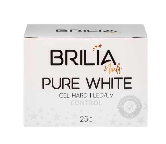 GEL CONTROL PURE WHITE 25G BRILIA NAILS