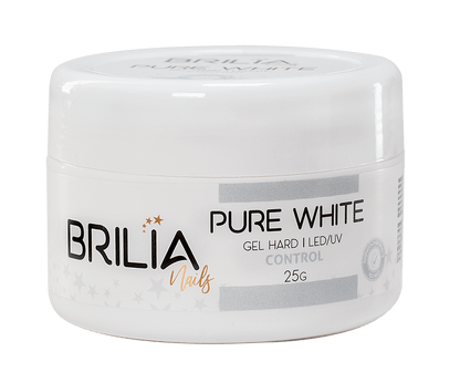 GEL CONTROL PURE WHITE 25G BRILIA NAILS