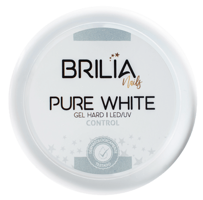 GEL CONTROL PURE WHITE 25G BRILIA NAILS
