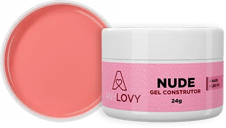Gel Nude construtor ANYLOVY Linha Control, perfeito para Molde f1