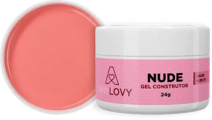 Gel Nude construtor ANYLOVY Linha Control, perfeito para Molde f1