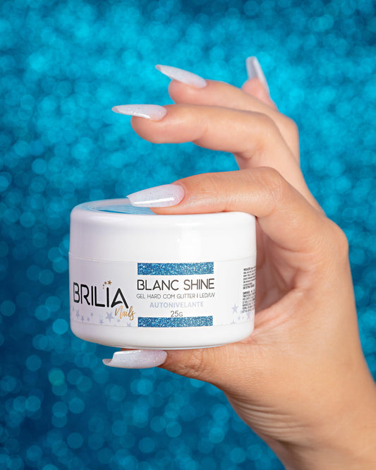 GEL BLANC SHINE AUTONIVELANTE 25G BRILIA NAILS
