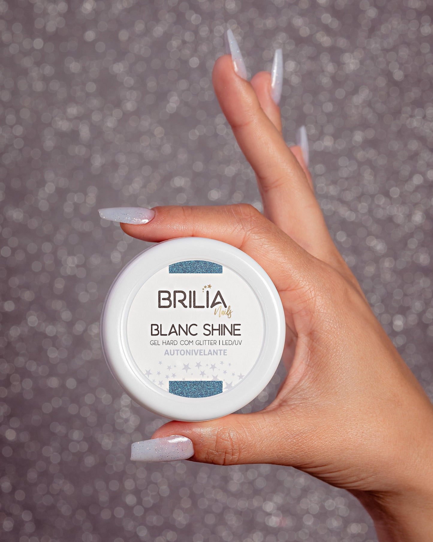 GEL BLANC SHINE AUTONIVELANTE 25G BRILIA NAILS