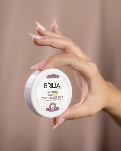 GEL  COVER NUDE SHINE MOLDE F1 25G BRILIA NAILS
