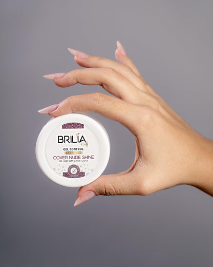 GEL  COVER NUDE SHINE MOLDE F1 25G BRILIA NAILS
