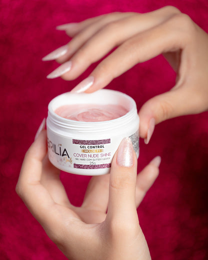 GEL  COVER NUDE SHINE MOLDE F1 25G BRILIA NAILS
