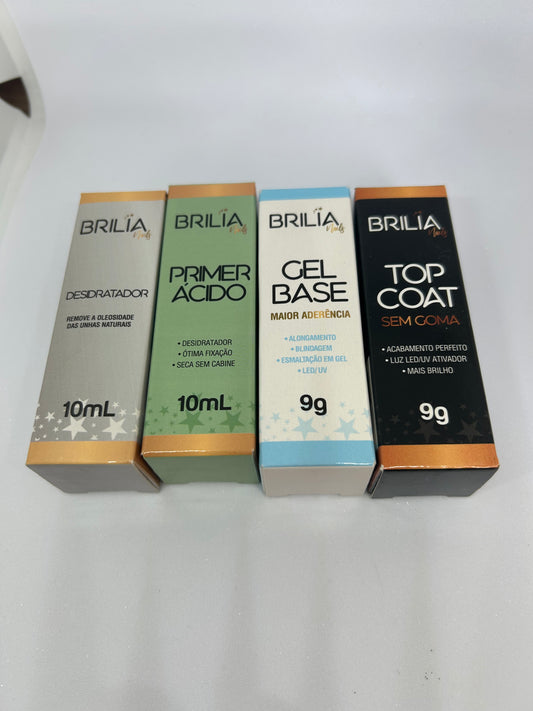 Kit Iniciante Brilia Nails
