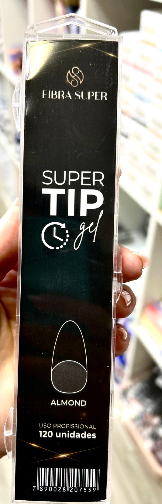 Super Tip Fibra Super Gel Almond