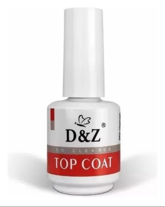 TOP COAT D&Z 15ML VERMELHO