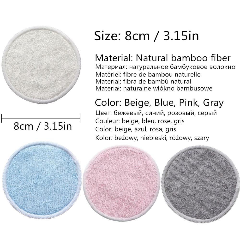 Almofada Removedora de maquiagem - Reutilizável - Imparável cosméticos