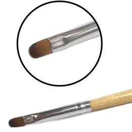 Pincel N° 6 Lingua De Gato Para Unhas De Gel