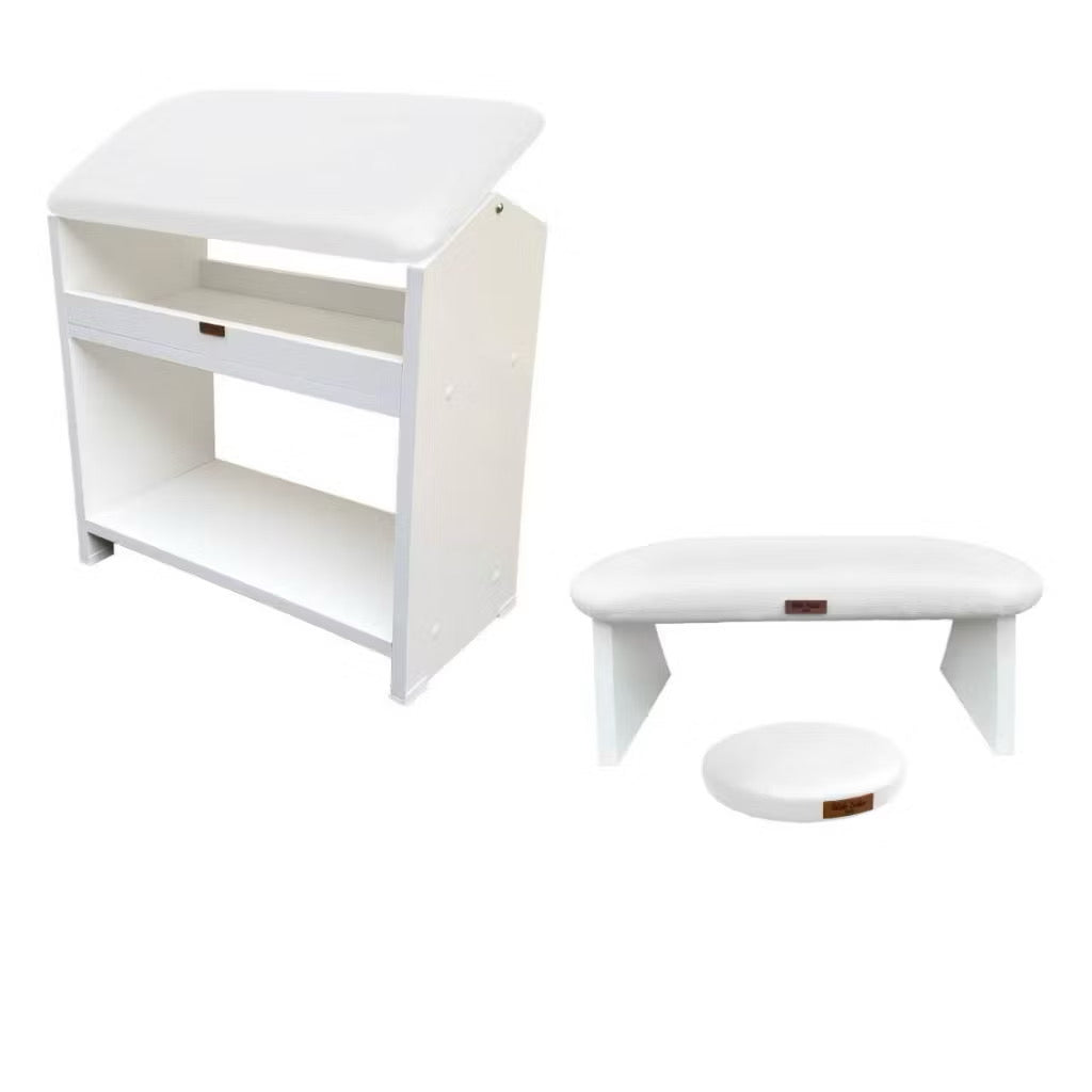 Apoio de Punho Mão Para Manicure + Apoio de Pé Pernas SPA