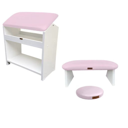 Apoio de Punho Mão Para Manicure + Apoio de Pé Pernas SPA