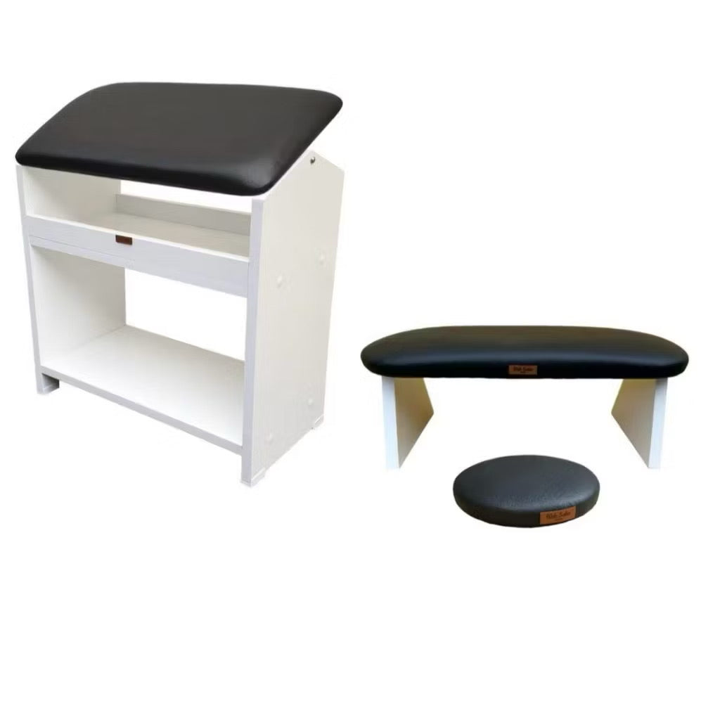 Apoio de Punho Mão Para Manicure + Apoio de Pé Pernas SPA