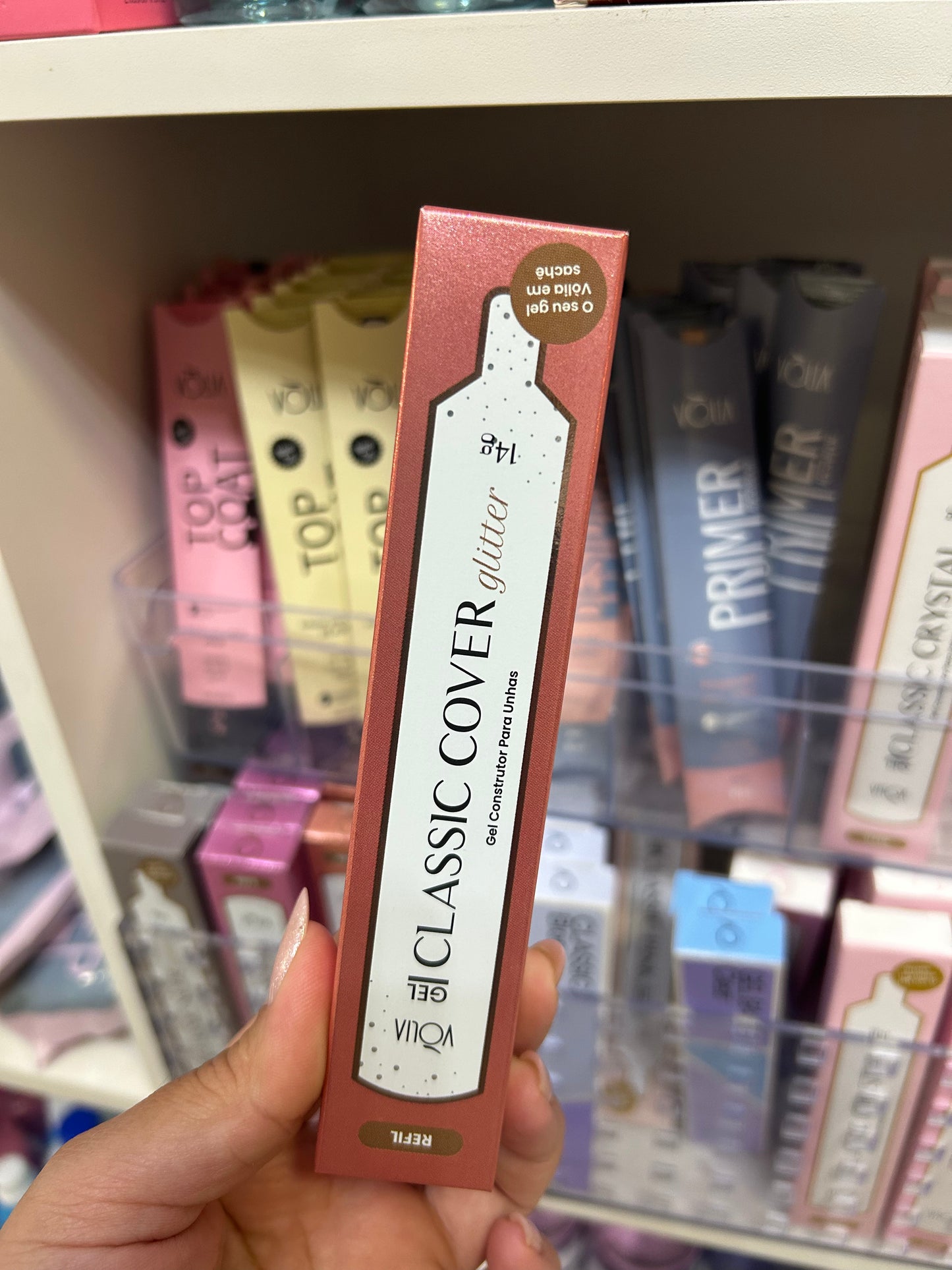 SACHE GEL CLASSIC GLITTER COVER 14g