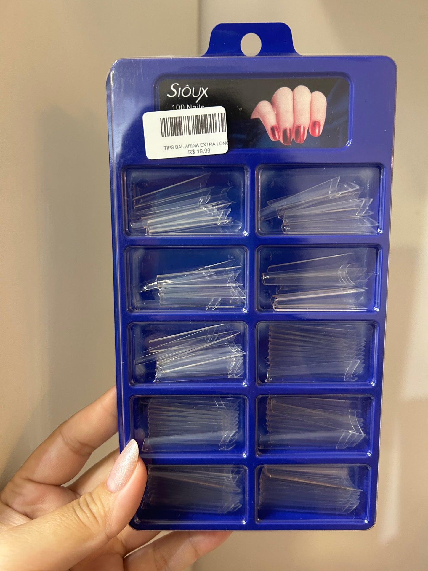 TIPS BAILARINA EXTRA LONGA SIOUX