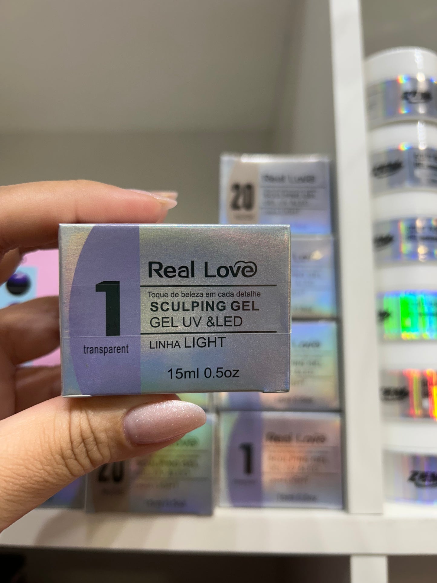 Gel Sculpting transparent 1 -LIGHT- Real Love