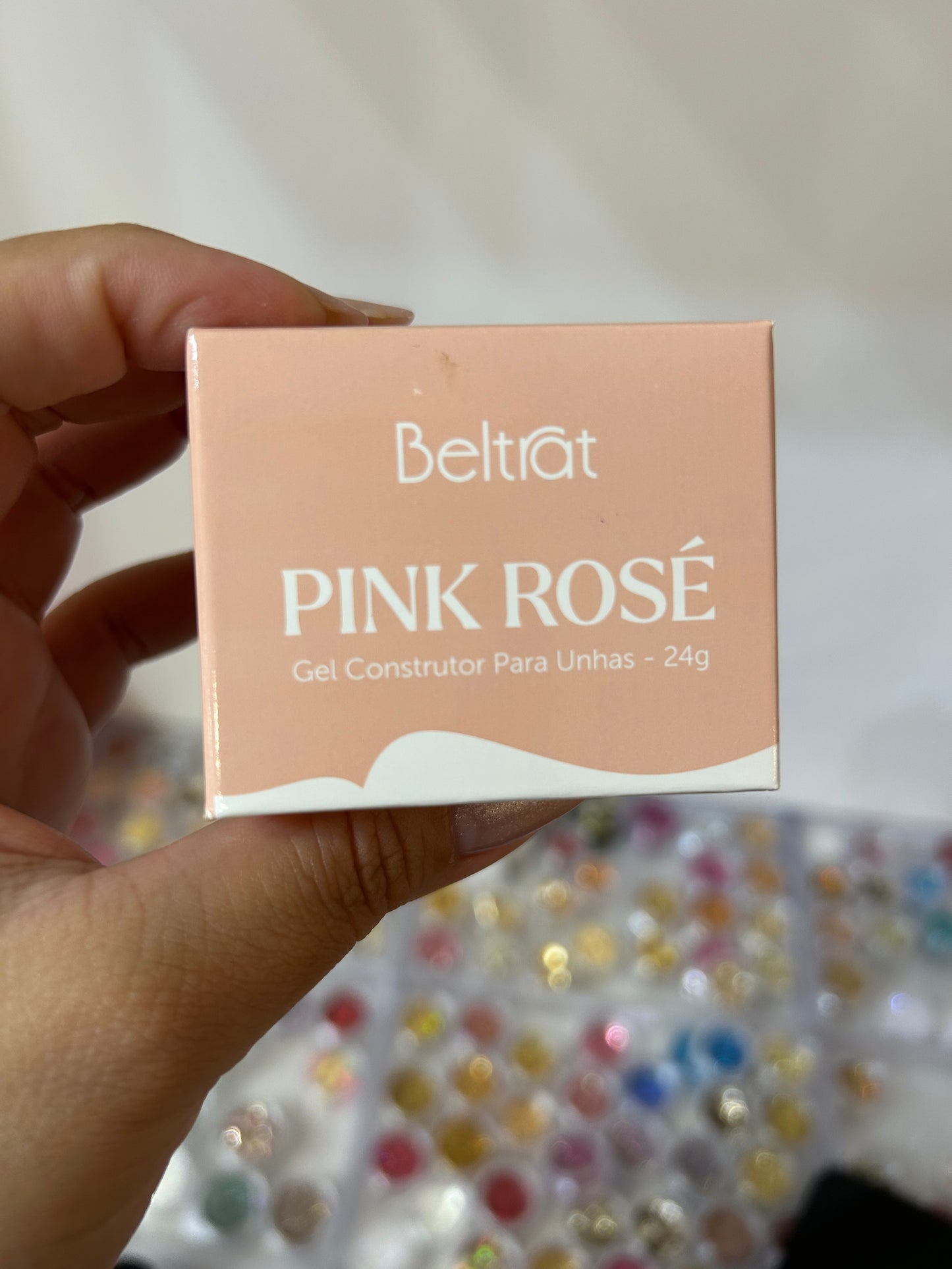 GEL CONSTRUTOR PINK ROSE BELTRAT 1X24G