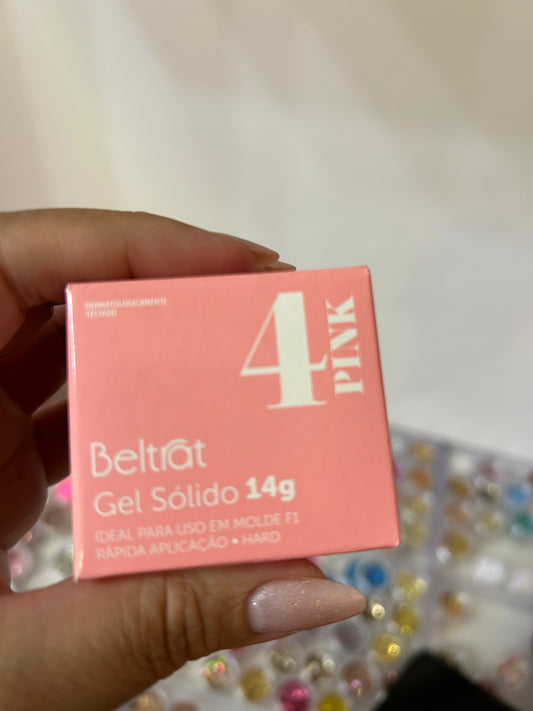 GEL SOLIDO PINK 04 BELTRAT 1X14G