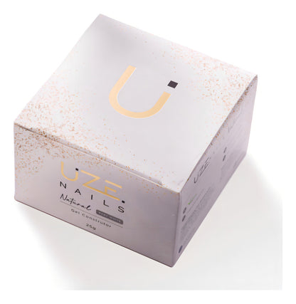 Gel Construtor Natural Baby White 25g - Uze Nails