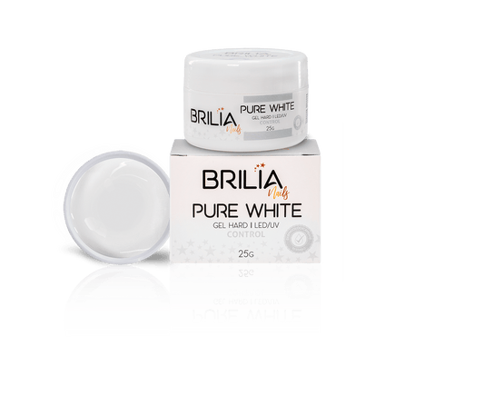 GEL CONTROL PURE WHITE 25G BRILIA NAILS