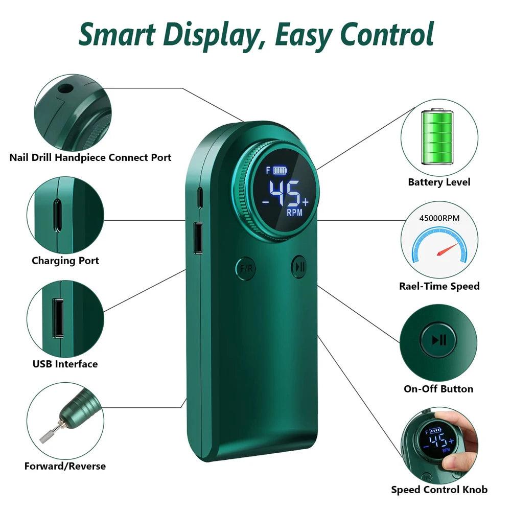 Motor de Lixamento Importado 45K RPM