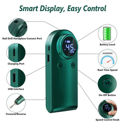 Motor de Lixamento Importado 45K RPM