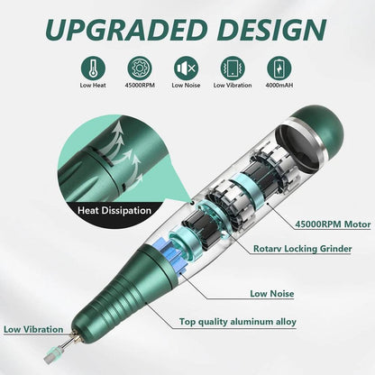 Motor de Lixamento Importado 45K RPM