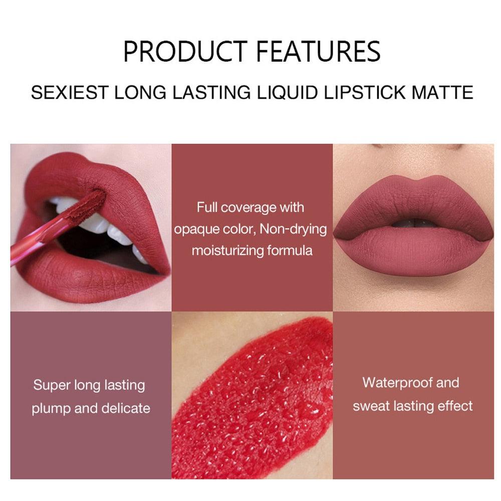 Batom Luxuoso Glamour Matte Handaiyan - Imparável cosméticos