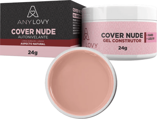 Gel Construtor ANY LOVY Cover Nude , linha control, perfeito para Molde F1